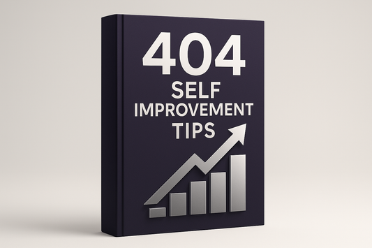 404 Self Improvement Tips Ebook Cover