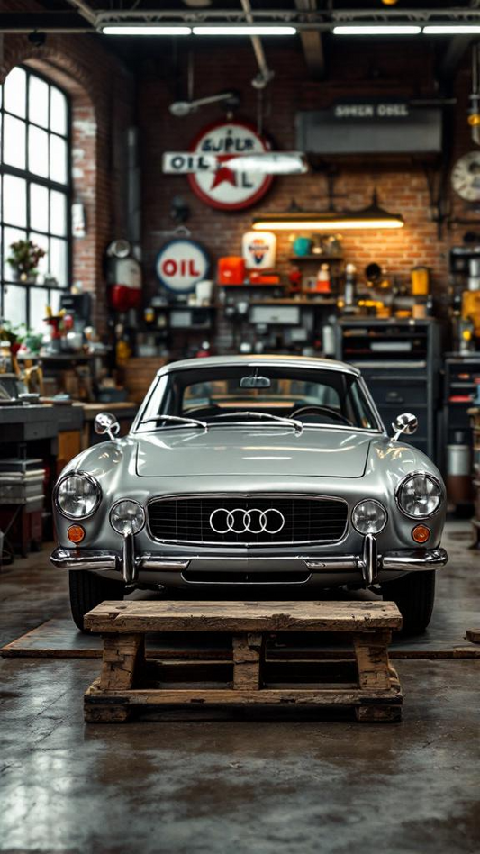 Audi digital wallpaper.