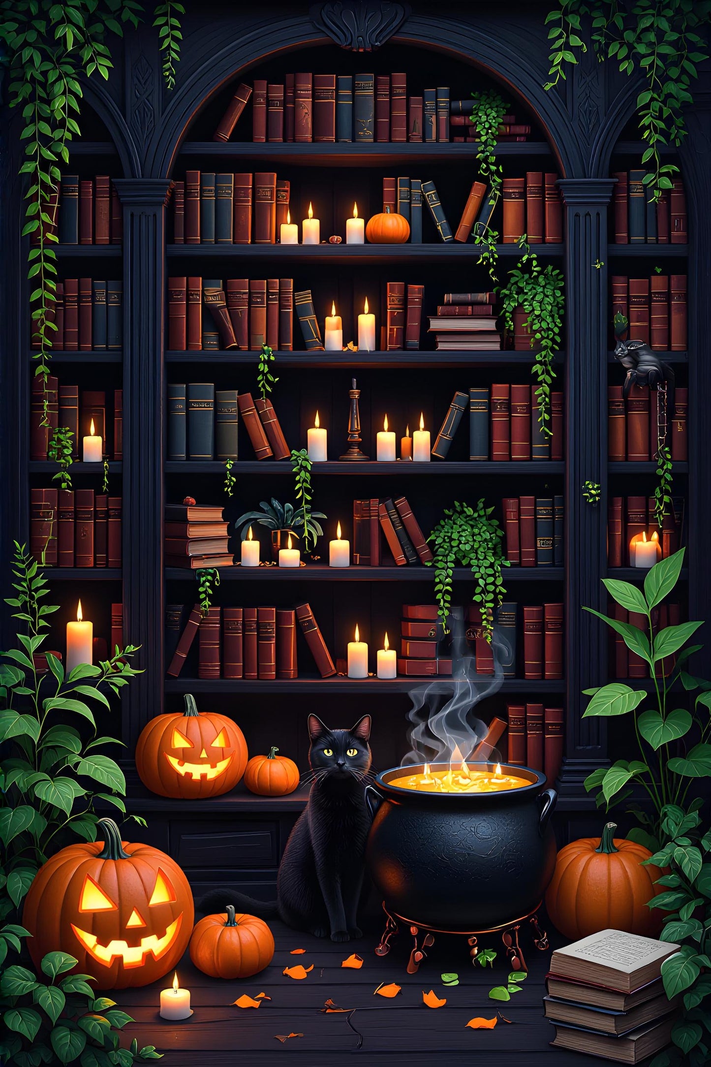 Halloween Digital Wallpaper 1 - Horror