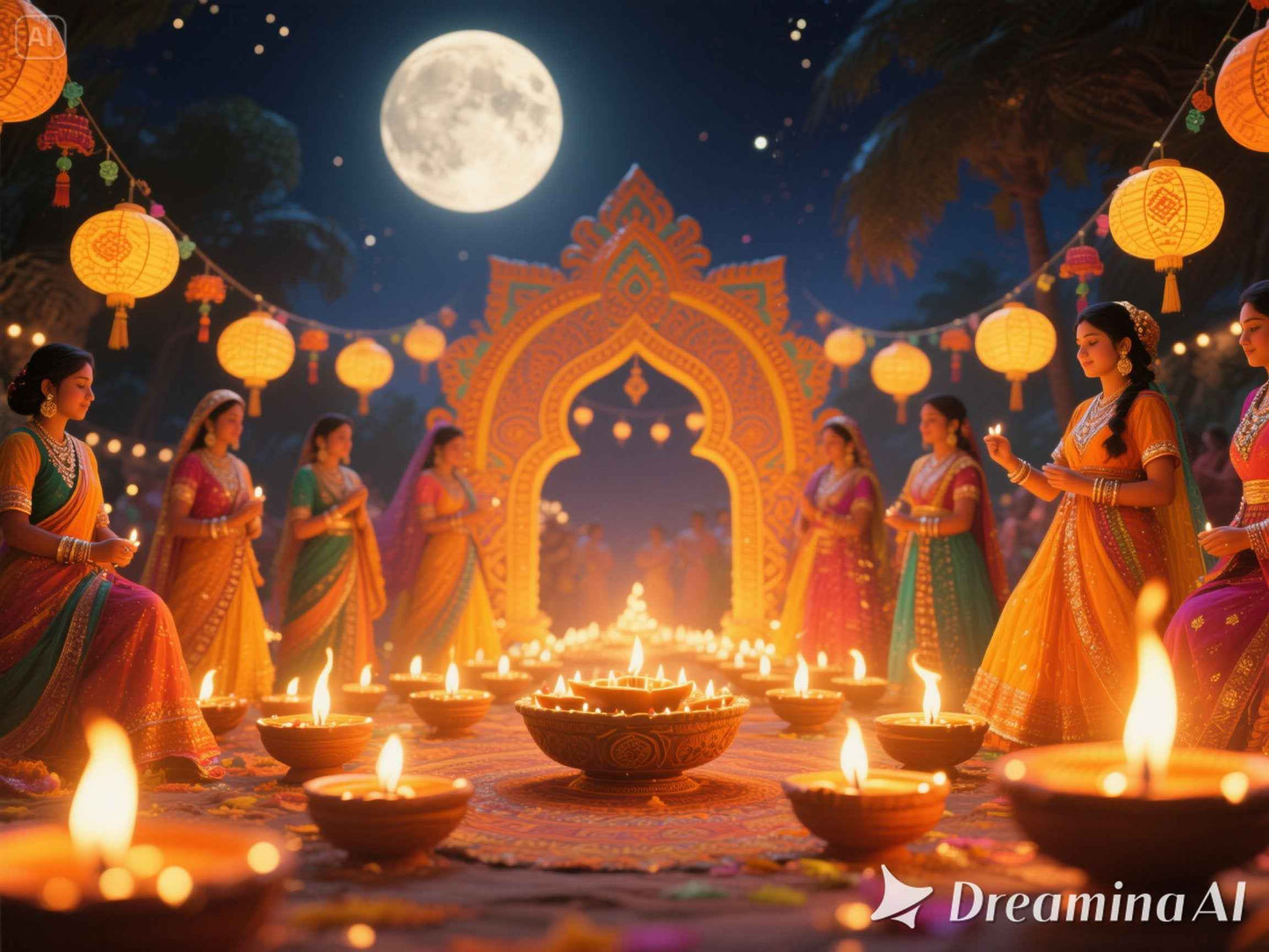 Diwali Digital Wallpaper Collection - Desktop and Tablet