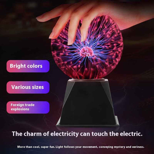 Hot - Selling Usb Voice - Controlled Electrostatic Ball Plasma Magic Night Light - Digital Docks Age