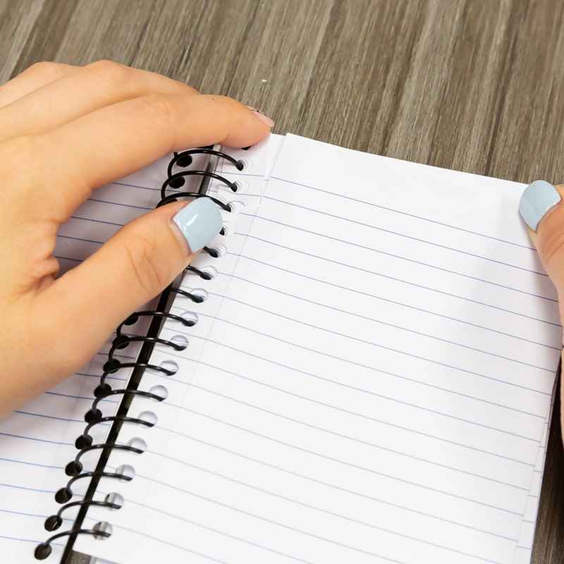 180 Ct. 4" X 5.5" Spiral Fat Book - Random Color - Digital Docks Age