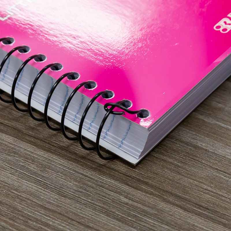 180 Ct. 4" X 5.5" Spiral Fat Book - Random Color - Digital Docks Age