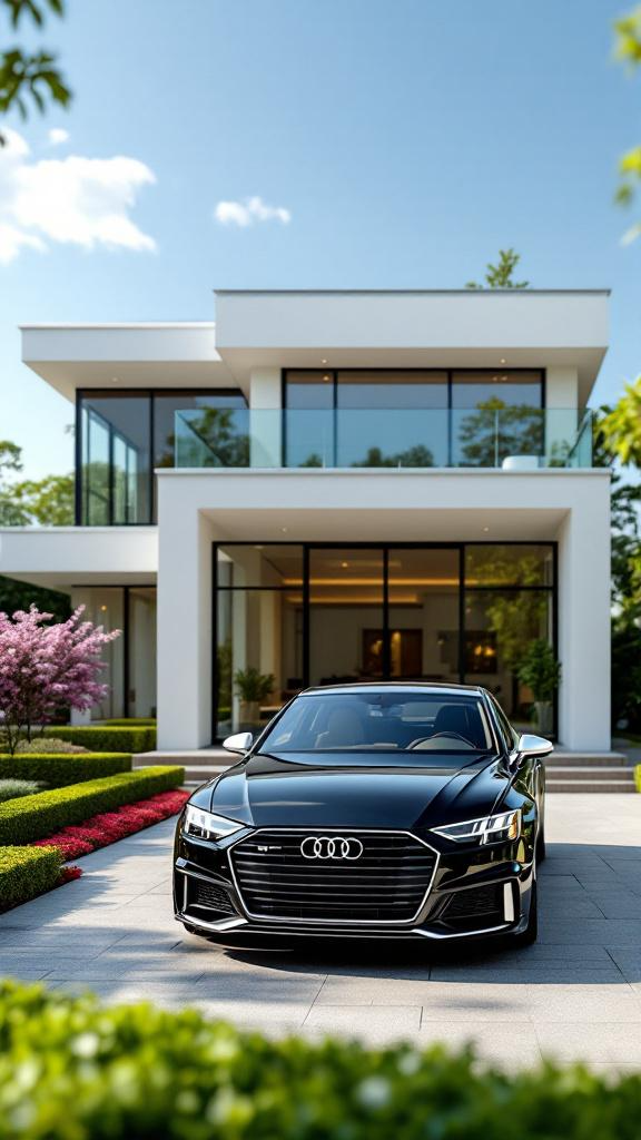 Audi digital wallpaper.