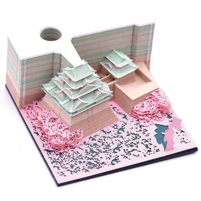 3D Sticky Note Hayao Miyazaki Chihiro 3D Building Design - Digital Docks Age