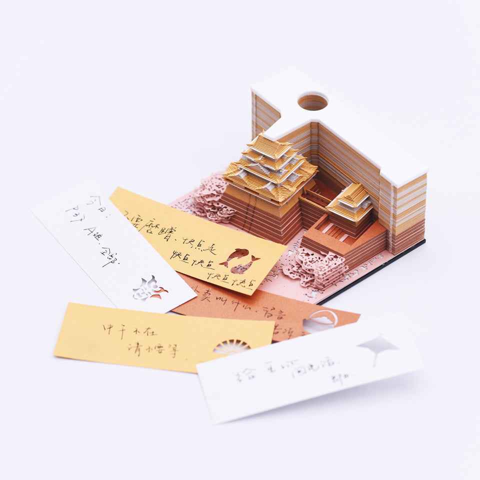 3D Sticky Note Hayao Miyazaki Chihiro 3D Building Design - Digital Docks Age