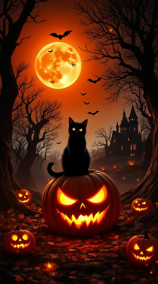 Halloween Digital Wallpaper 1 - Horror