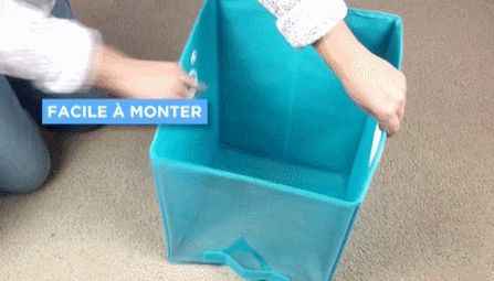 Collapsible Removable Cushioned Foldable Storage Bin Laundry Basket - Digital Docks Age