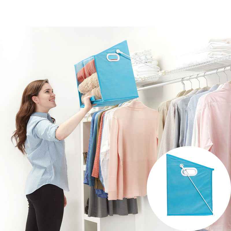 Collapsible Removable Cushioned Foldable Storage Bin Laundry Basket - Digital Docks Age