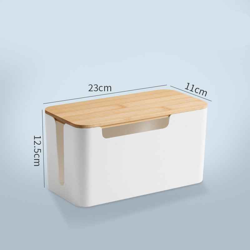 Cord Management Hub Power Adapter Outlet Cable Tidy Desktop Organizer Charging Station Wire Holder - Digital Docks Age