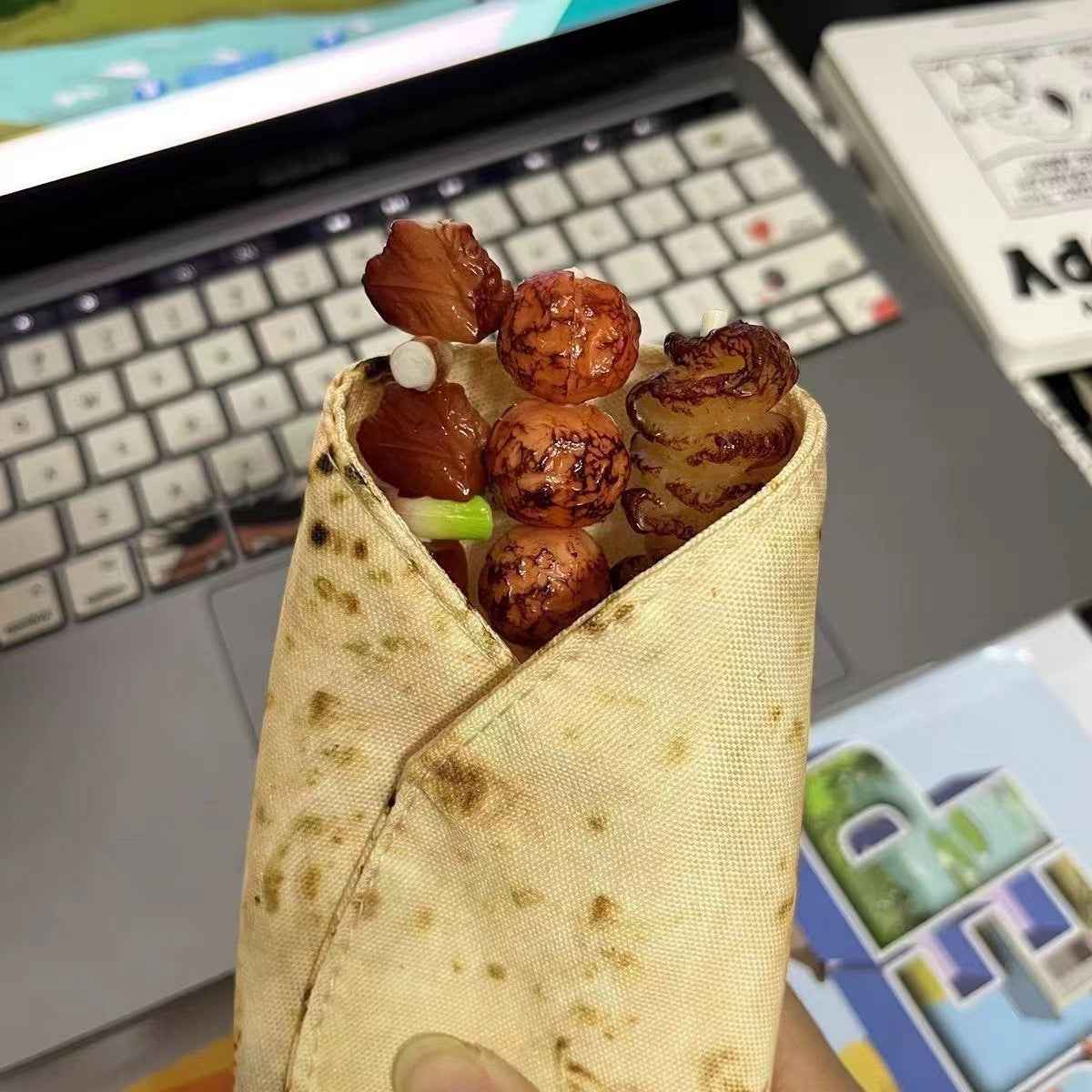 Creative Indian Flying Cake Pen Case - Digital Docks Age