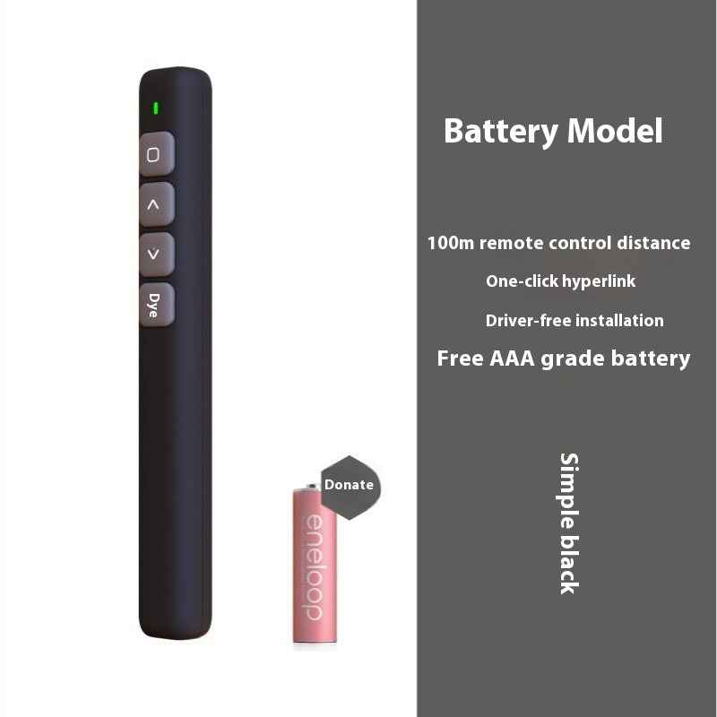 Digital Presentation Pointer Wireless Slide Clicker Interactive Tool - Digital Docks Age
