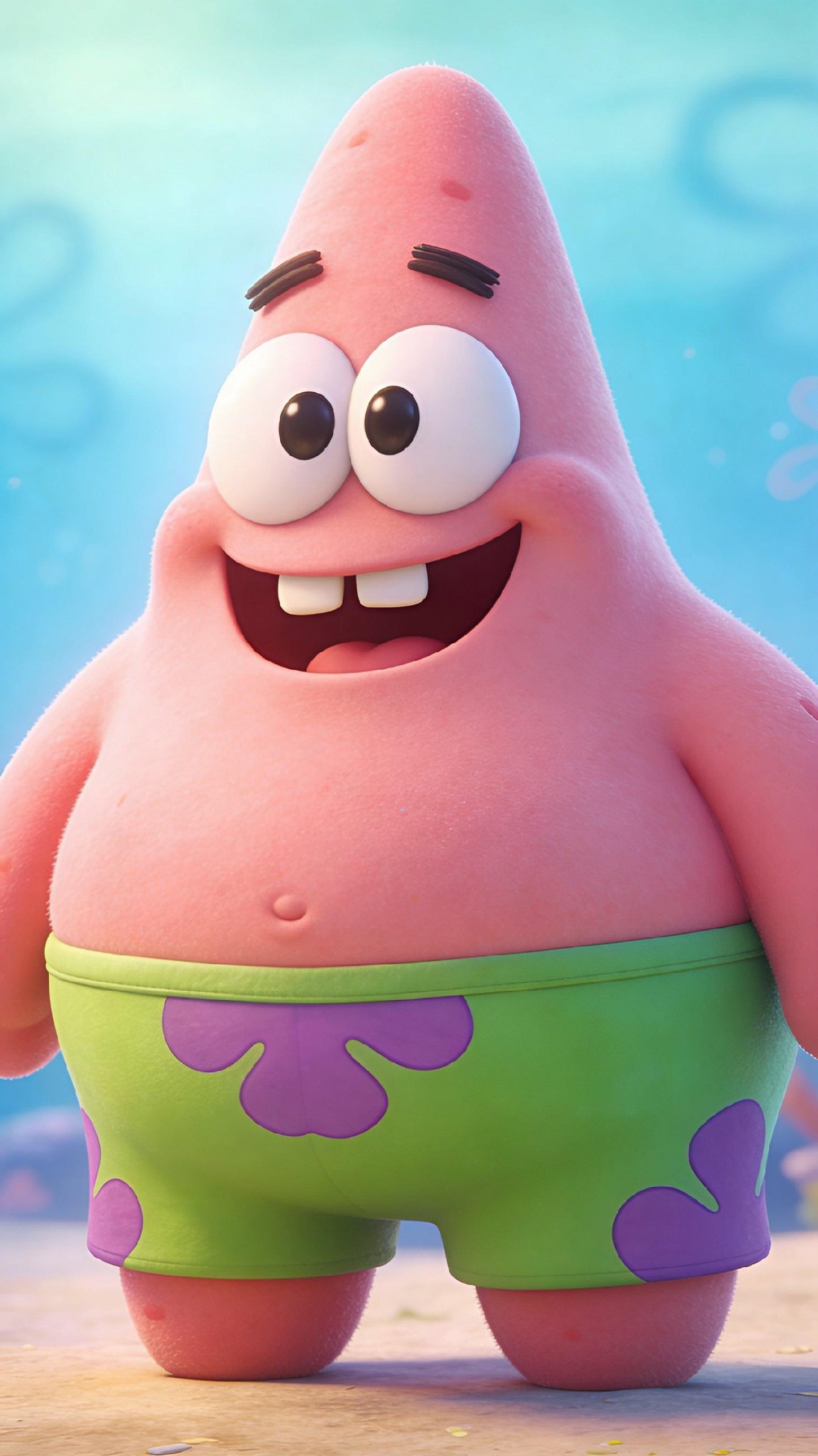 Patrick Star Digital Wallpaper – Pink Gaming Collection