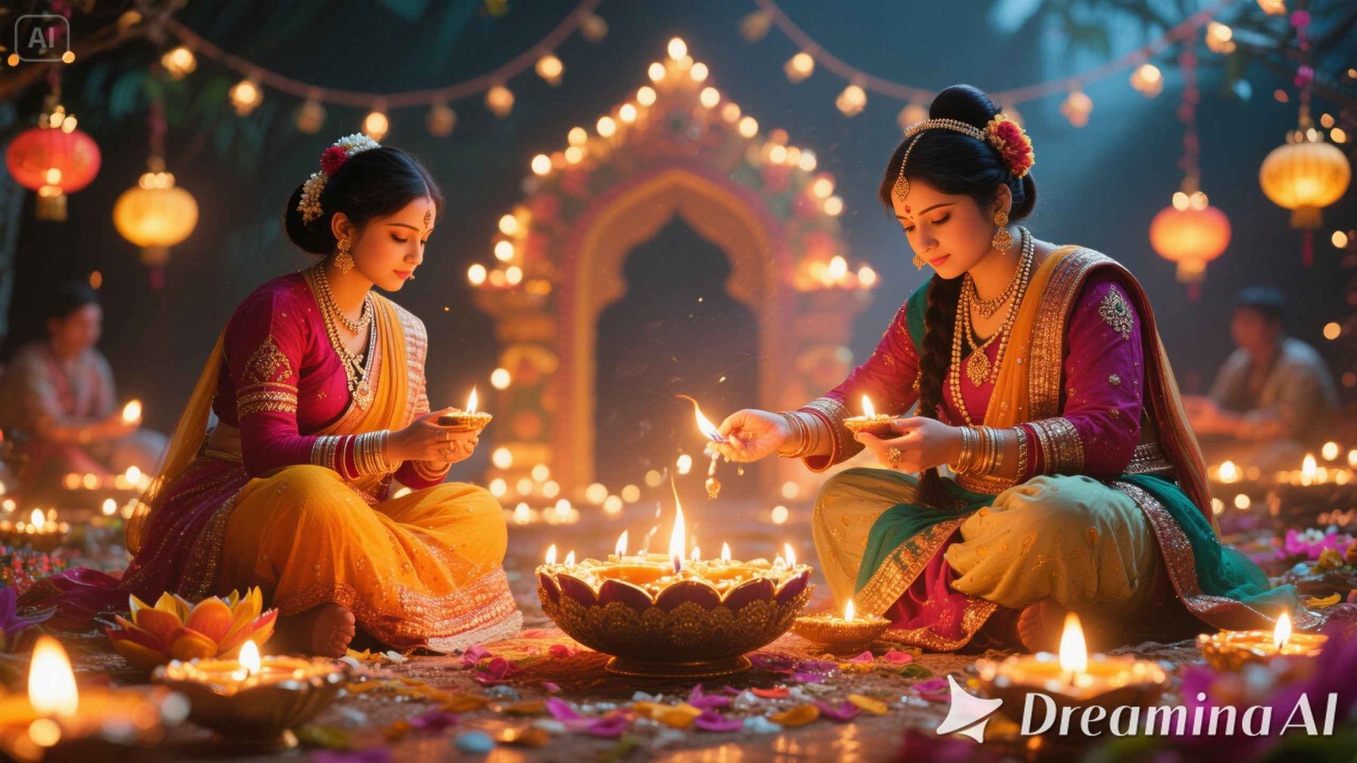 Diwali Digital Wallpaper Collection - Desktop and Tablet