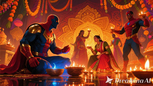 Diwali Digital Wallpaper Collection - Desktop and Tablet
