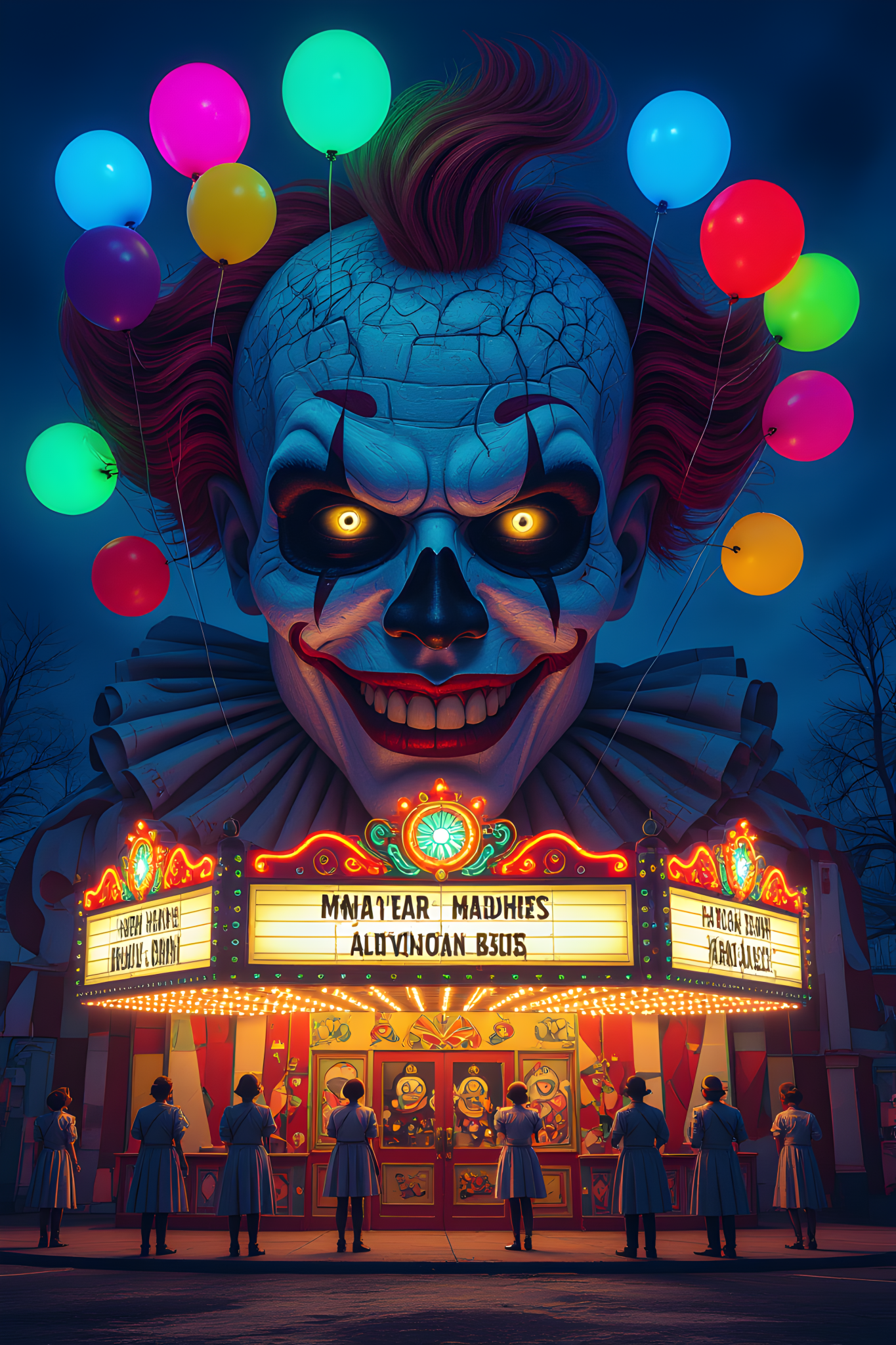 Halloween Digital Wallpaper 3 - Horror - Digital Docks Age