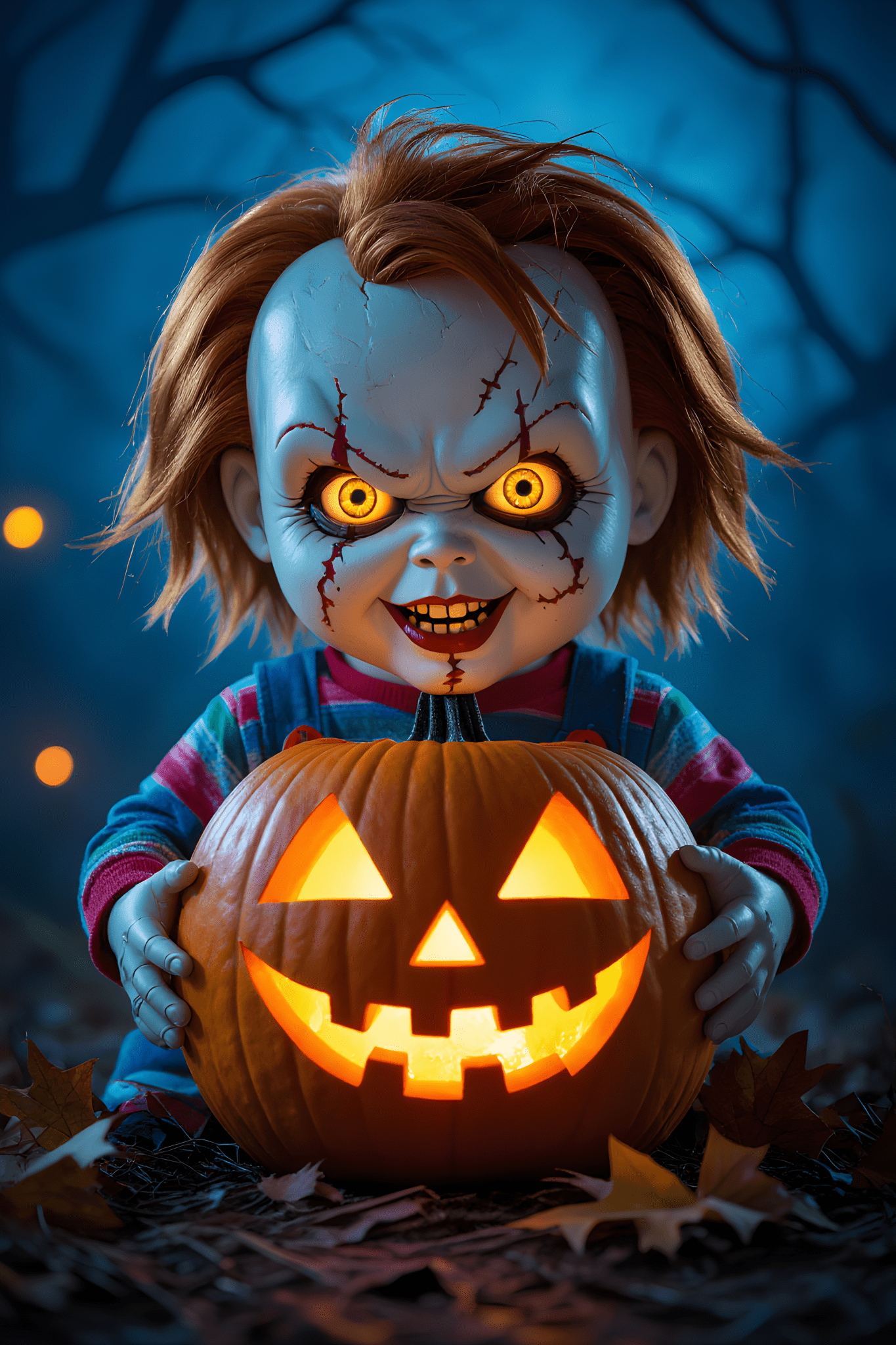 Halloween Digital Wallpaper 3 - Horror - Digital Docks Age