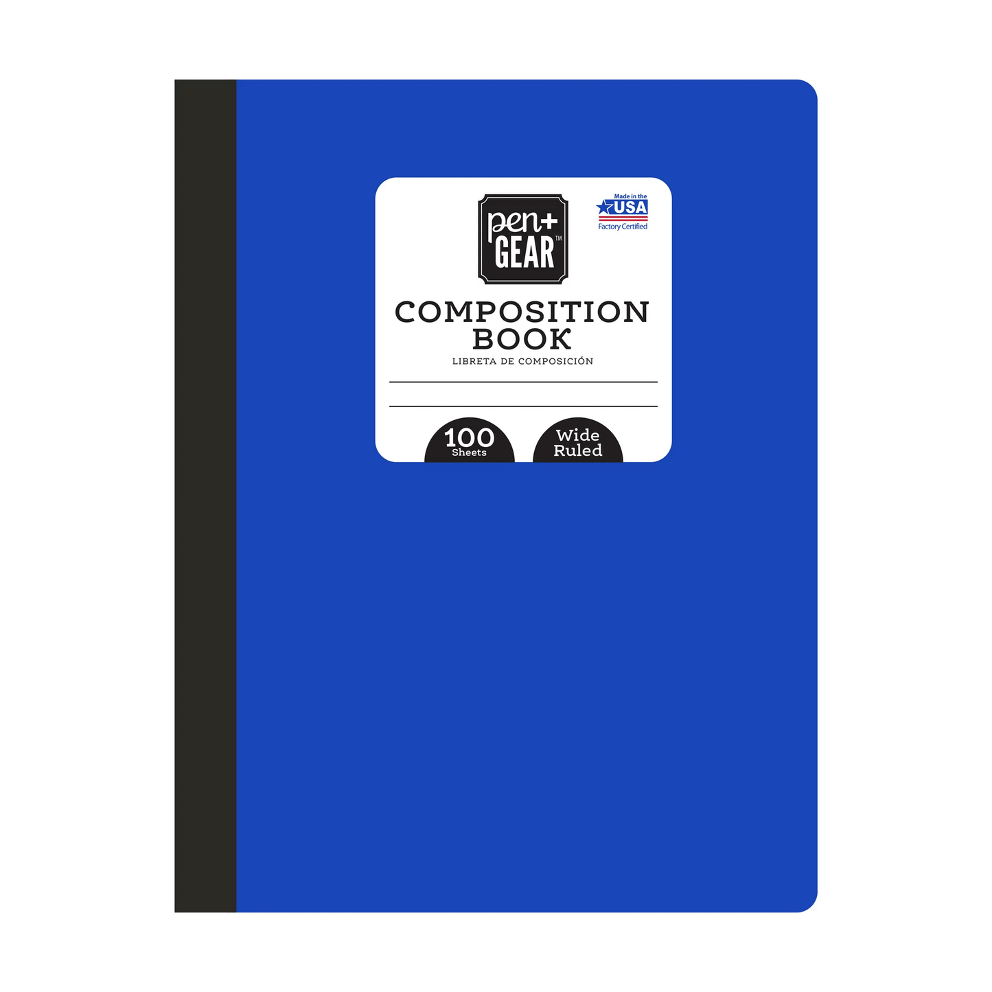 Pen + Gear 100 Sheets Composition Book, Wide Ruled - Digital Docks Age