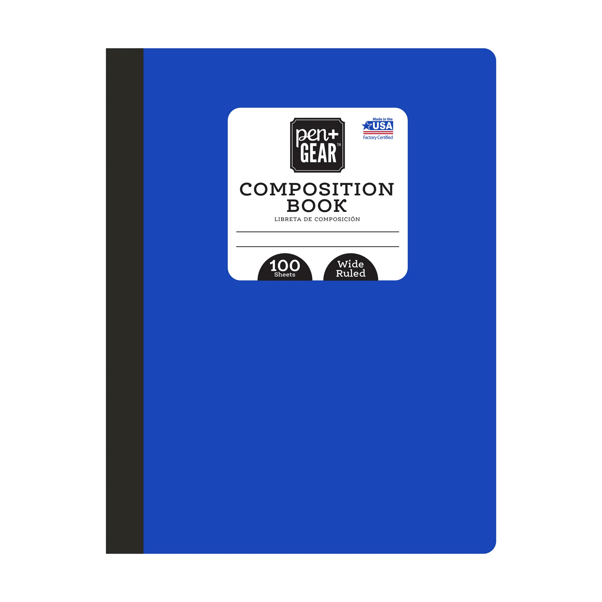 Pen + Gear 100 Sheets Composition Book, Wide Ruled - Digital Docks Age