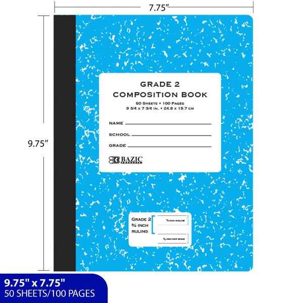 Primary Composition Book Grade 2 (50 Ct.) - Digital Docks Age