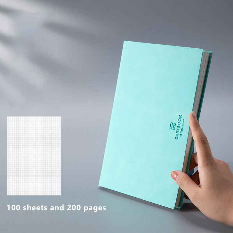 Sketch Pad Gridded Notebook Minimalist Art Style - Digital Docks Age