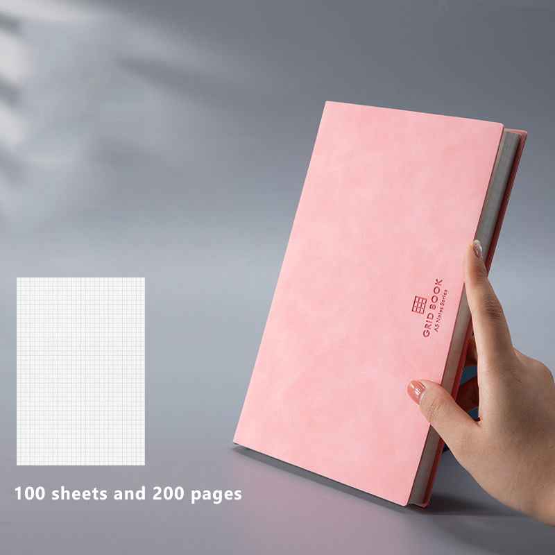Sketch Pad Gridded Notebook Minimalist Art Style - Digital Docks Age