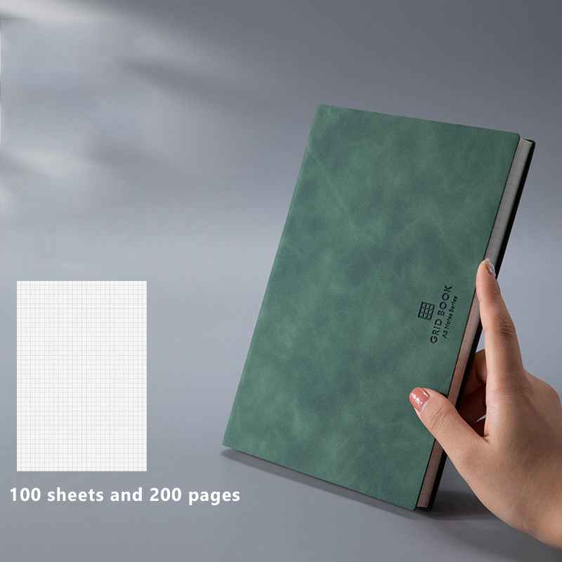 Sketch Pad Gridded Notebook Minimalist Art Style - Digital Docks Age