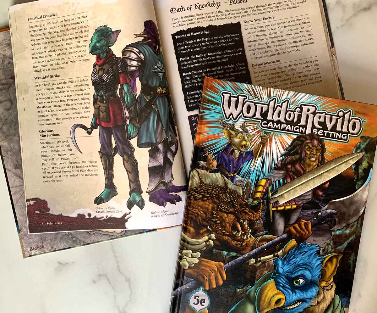 World of Revilo: Campaign Setting - Digital Docks Age